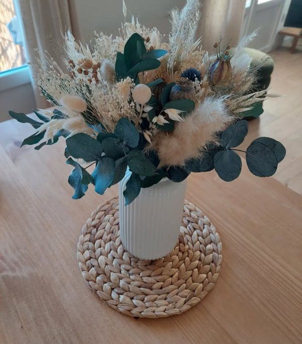 Bouquet de fleurs séchées
