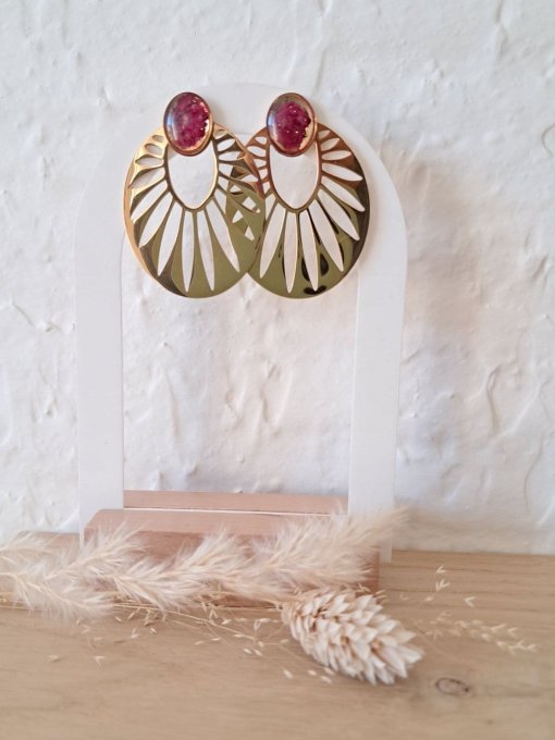 Boucles d'oreilles "Inca"