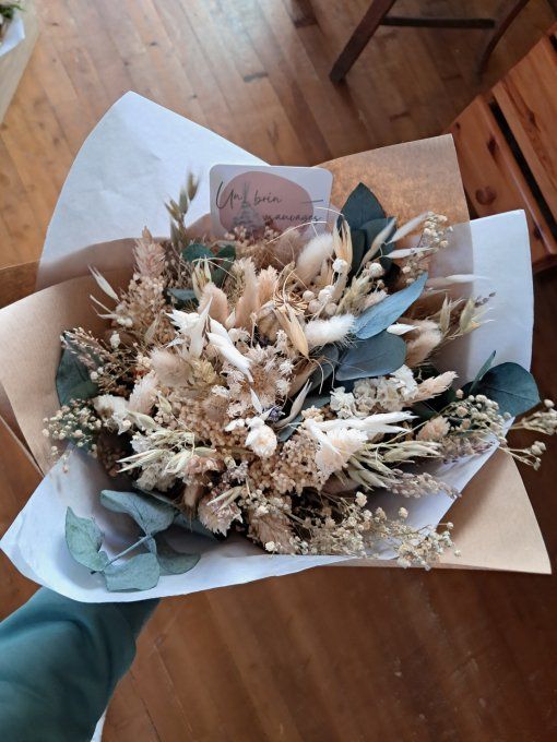 Bouquet de fleurs séchées