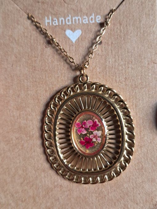 Collier "Amulette solaire"