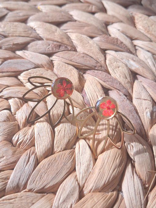 Boucles d'oreilles "Lotus"