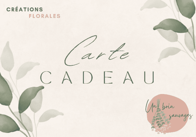 CARTE CADEAU NUMERIQUE