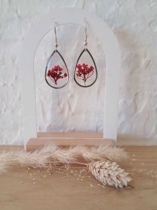 Boucles d'oreilles "goutte"