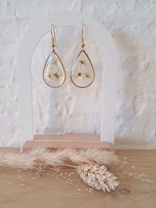Boucles d'oreilles "goutte"