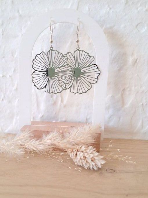 Boucles d'oreilles "fleur"