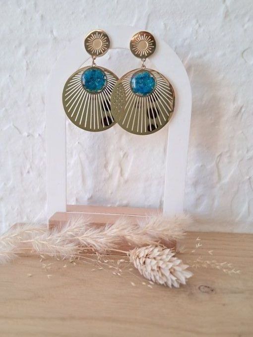 Boucles d'oreilles "sunshine"