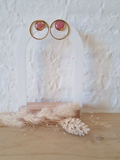 Boucles d'oreilles "moon"