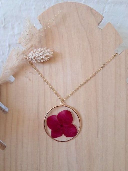 Collier rond (grand pendentif)