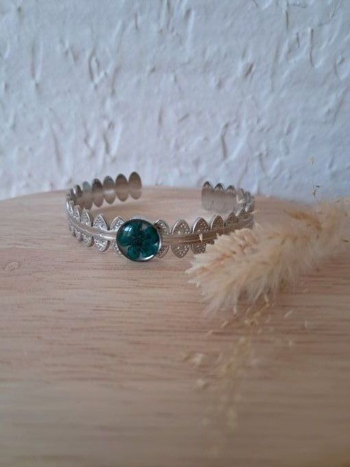 Jonc ethnique martelé