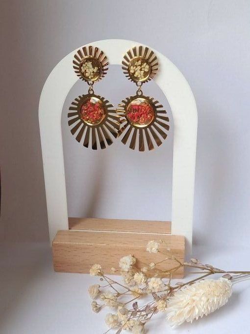 Boucles d'oreilles "Sunset"